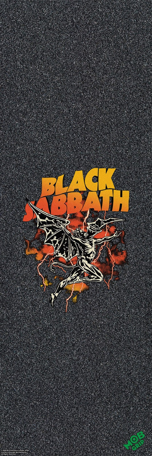 Mob X Black Sabbath Henry 2 11" X 33" Skateboard Grip Tape