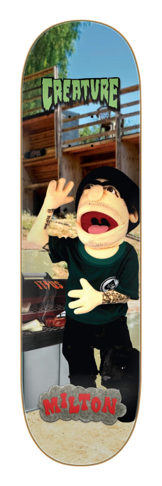Creature Milton Martinez Fuzzy Fiends 8.6" Skateboard Deck
