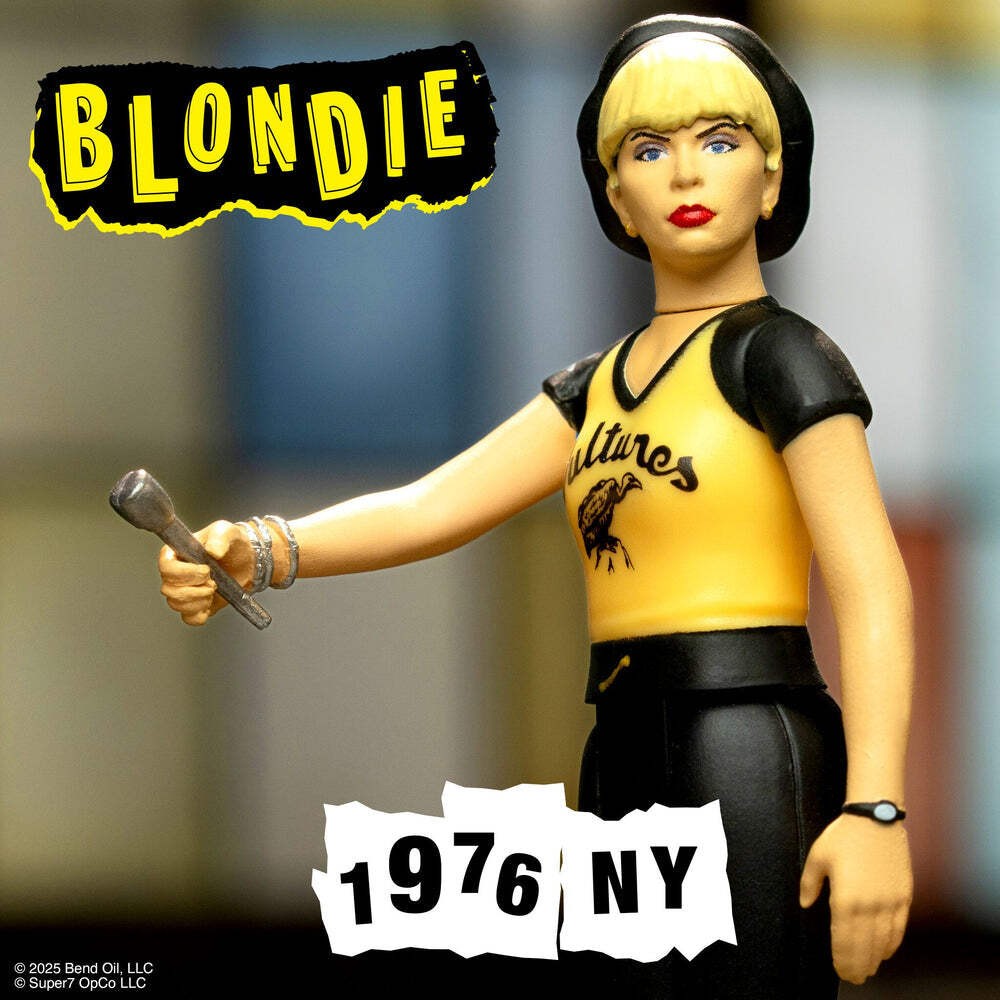 Super7 X Blondie - Debbie Harry [Vultures] Reaction Figure