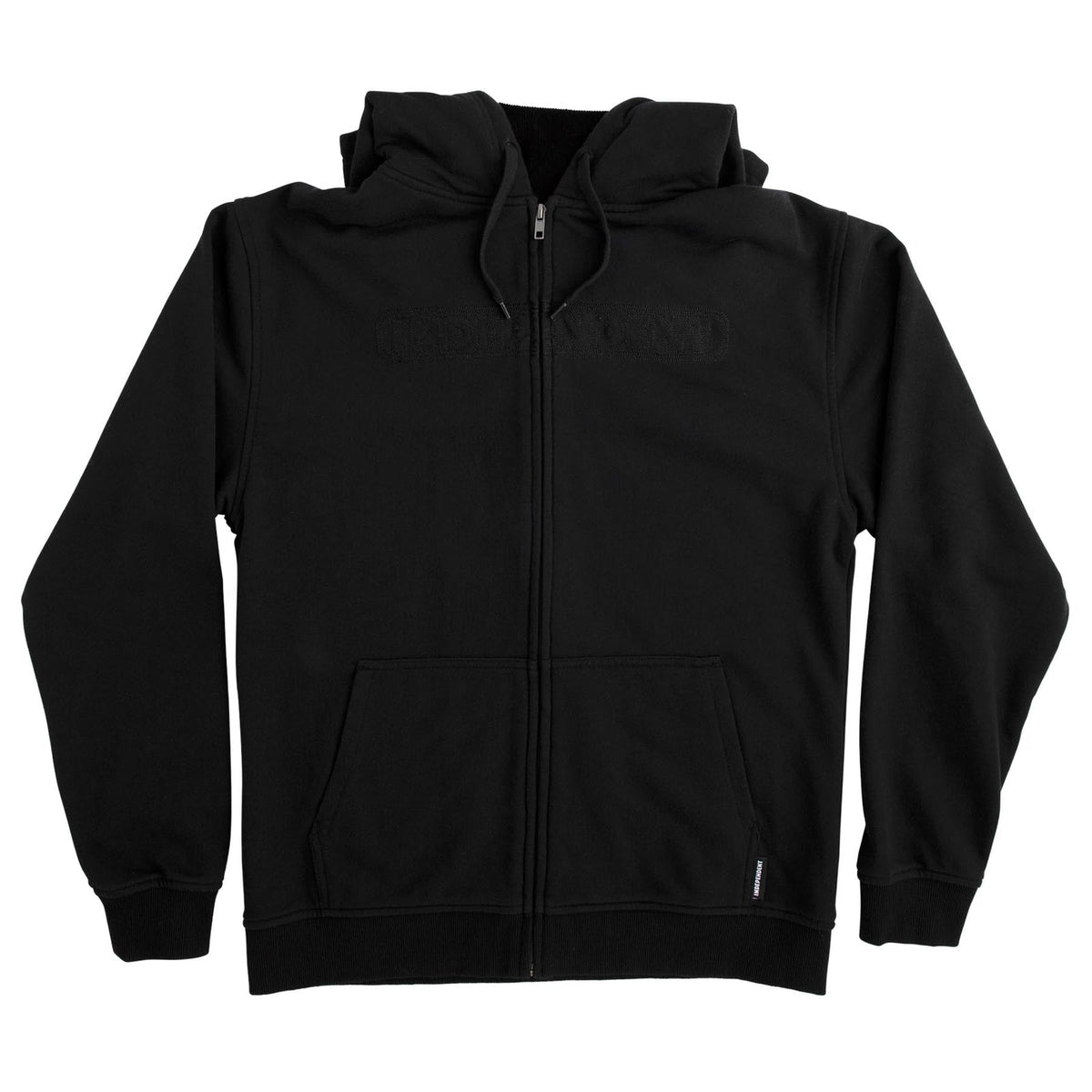 Independent Truck Bar Stitch Zip Hooded Sweatshirt
