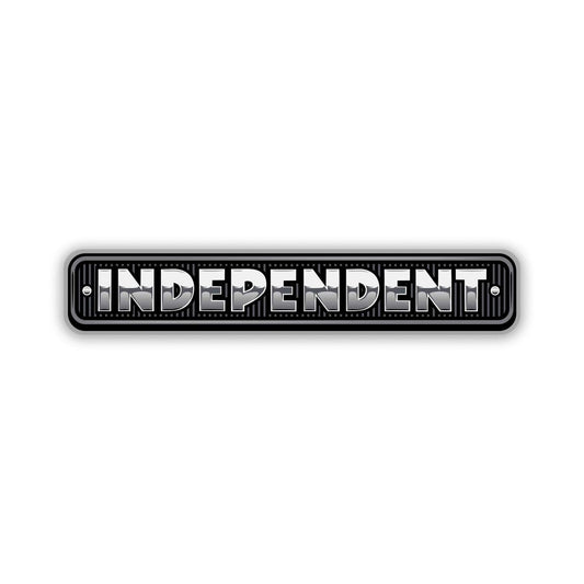 Independent Truck Co Chrome Bar 8" Sticker Decal