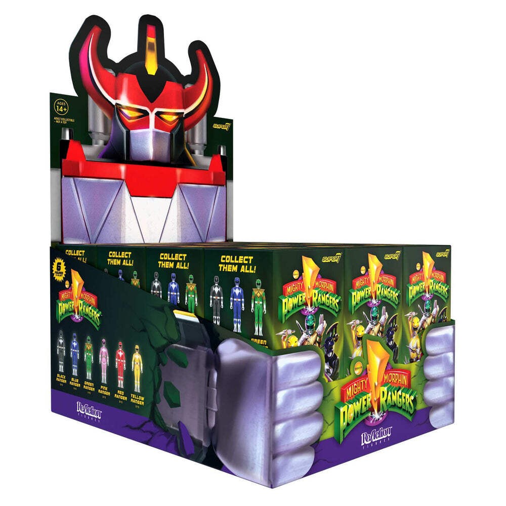 Super7 X Mighty Morphin Power Rangers - Wave 01 - Individual Blind Box Toy