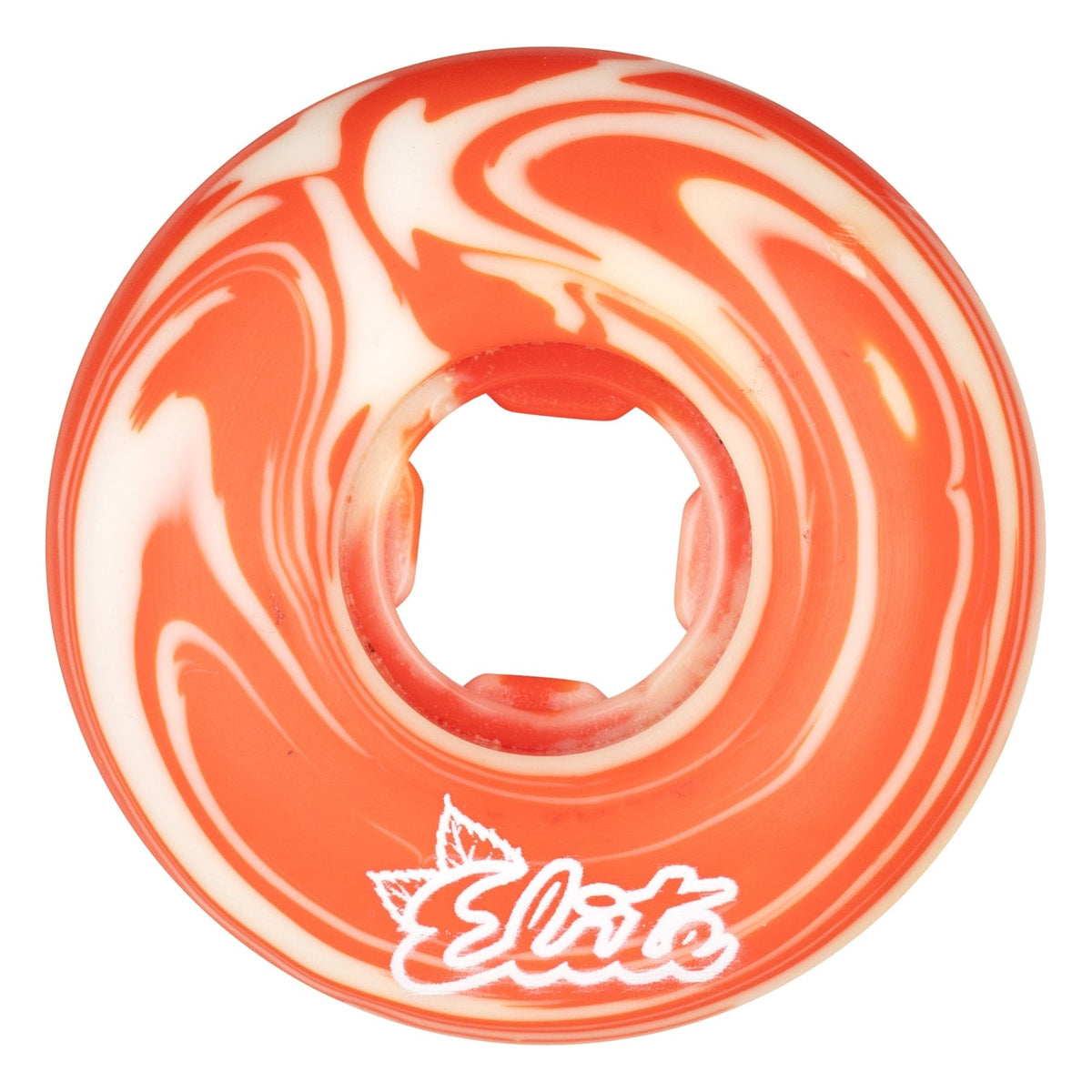OJ Winkowski Mushroom Elite EZ Edge Red / White Swirl 53mm 101A Skateboard Wheel