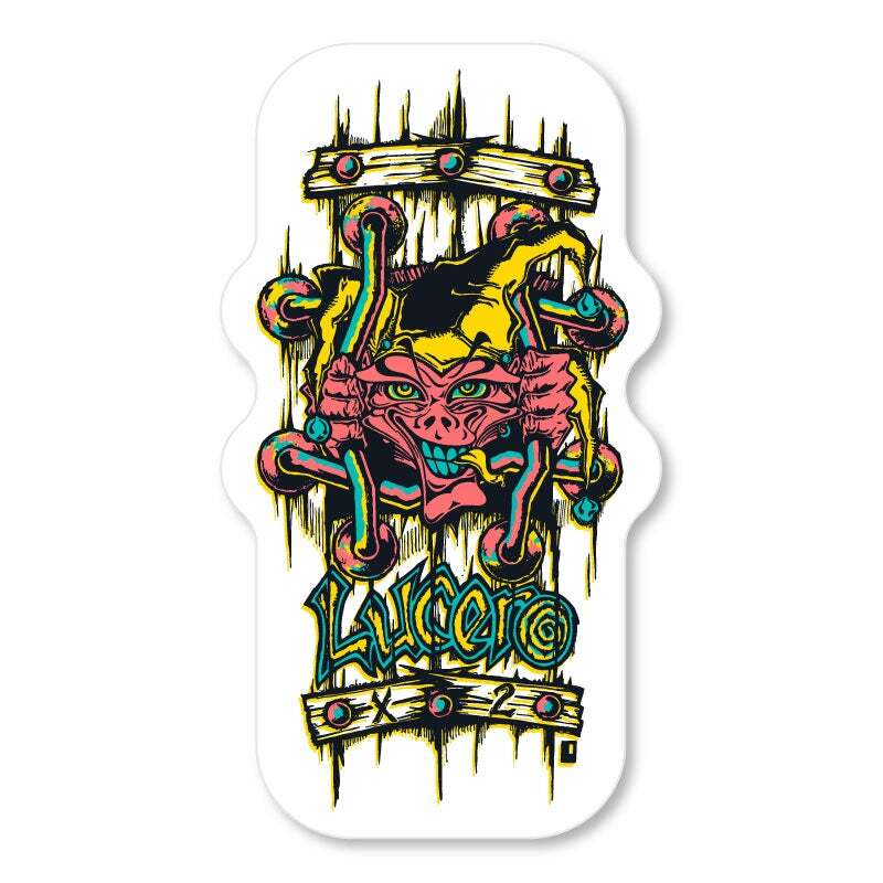 Black Label Skateboards John Lucero X2 Sticker