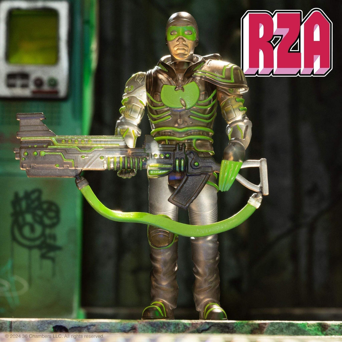 Super7 X Rza - Bobby Digital (Clear) Reaction Figure