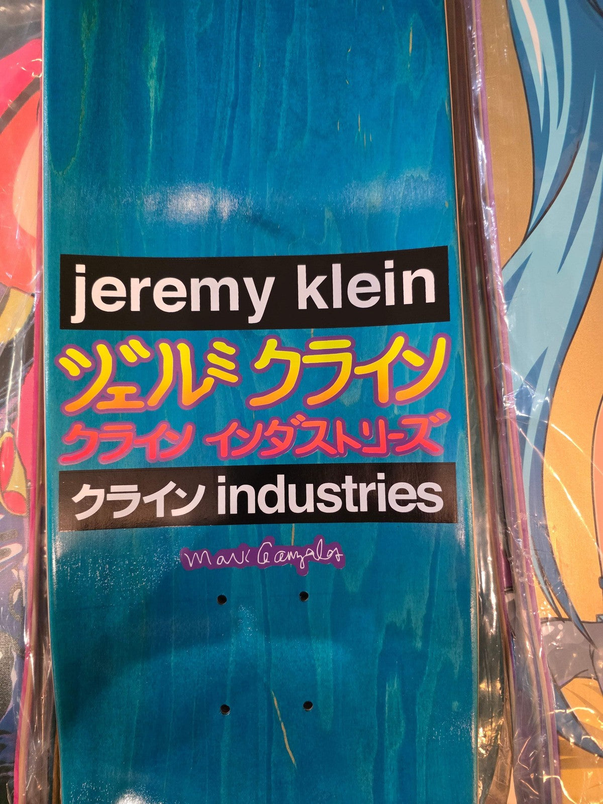 Jk Industries X Mark Gonzales Dream Girl 8.5" Skateboard Deck Art By Gonz