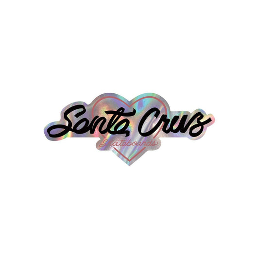 Santa Cruz Love Script Sticker
