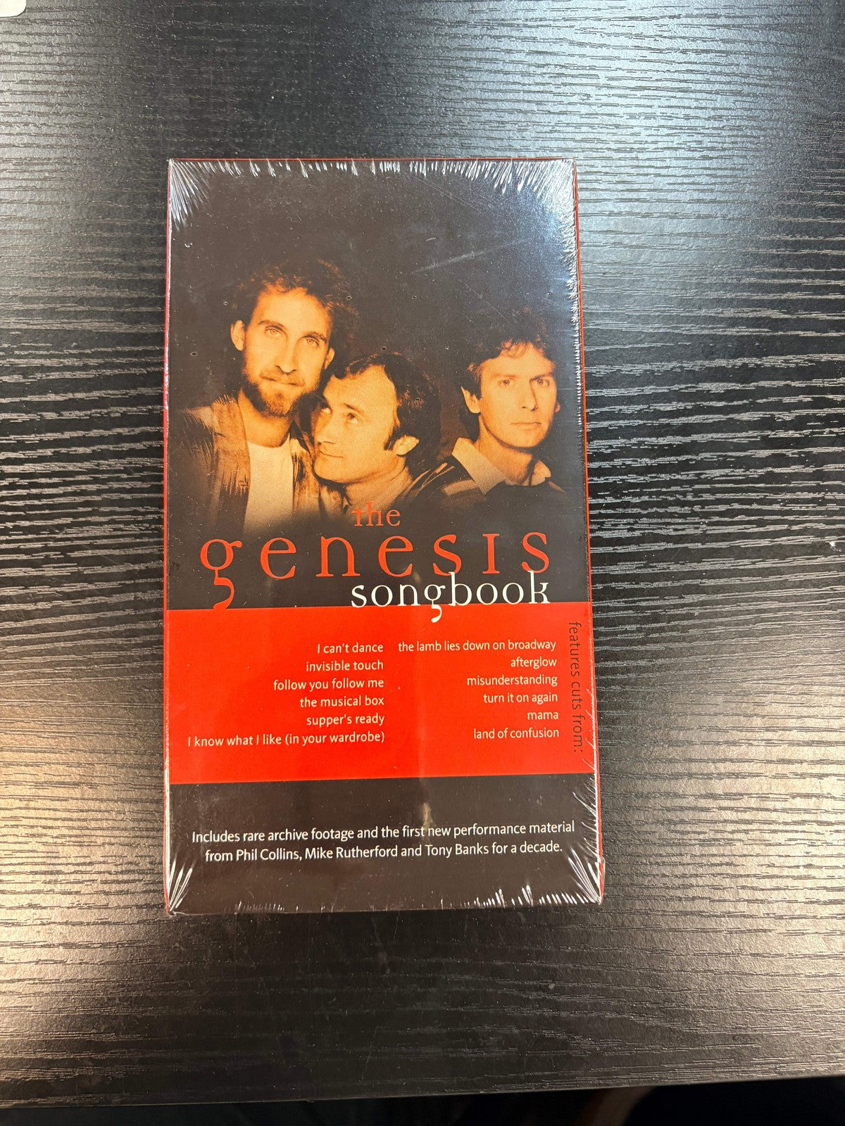 Genesis - The Genesis Songbook Vhs *New Sealed*