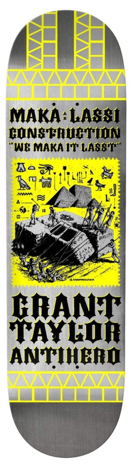Anti-Hero Grant Taylor Maka Lassi DBX 8.5" Skateboard Deck