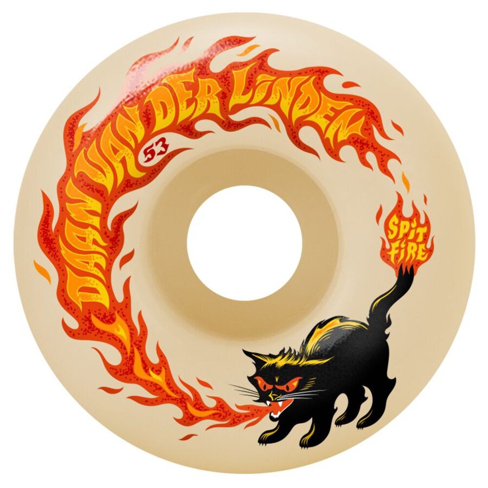 Spitfire F4 Daan Pyrocat Classics 53mm 99A Skateboard Wheels