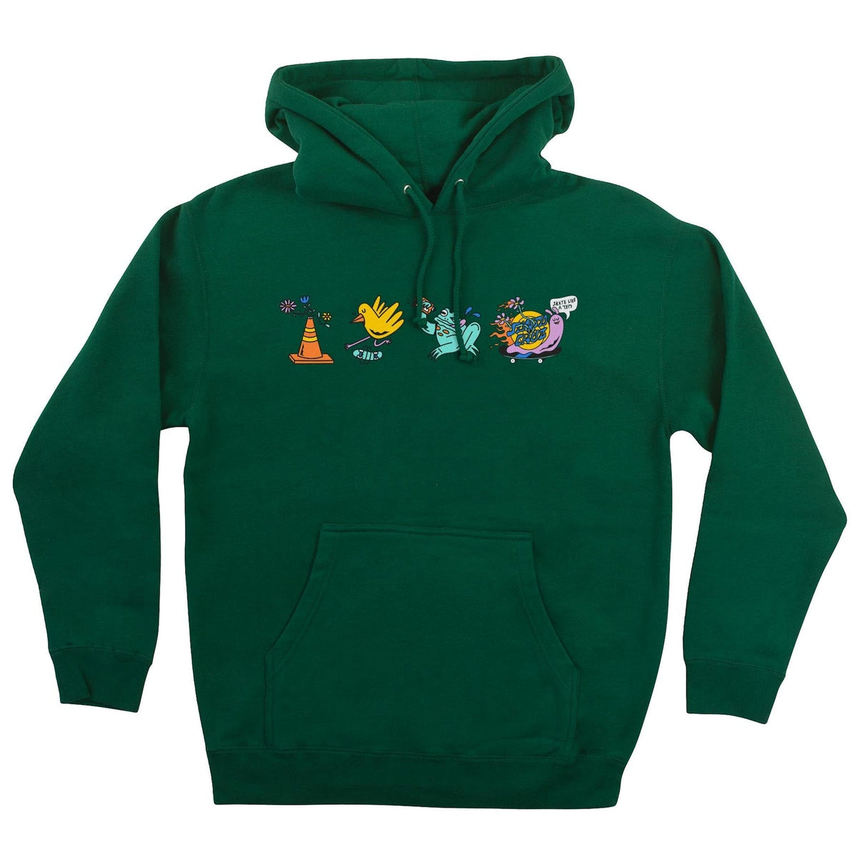 Santa Cruz X Skate Like A Girl Pullover Hooded Sweatshirt