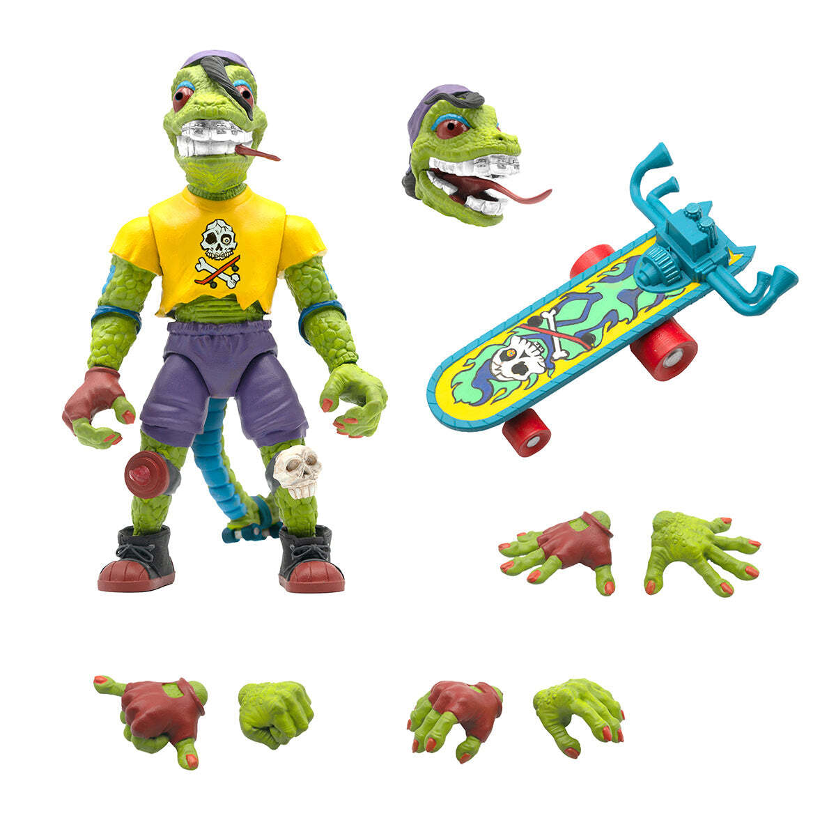 Super7 X Teenage Mutant Ninja Turtles Ultimates Mondo Gecko Wave 4 Action Figure