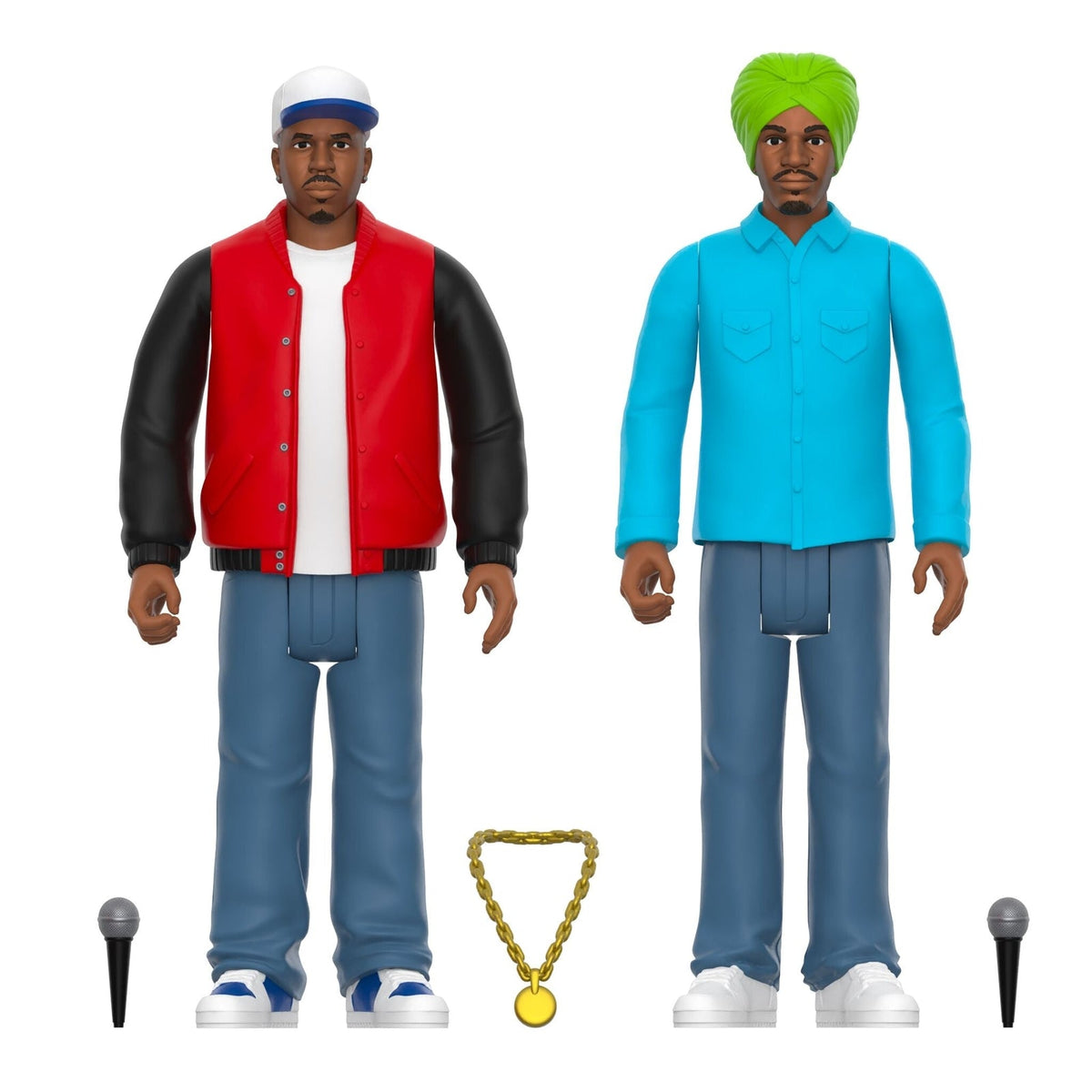 Super7 X Outkast - Andre 3000 - Big Boi (Atliens) Reaction Figures