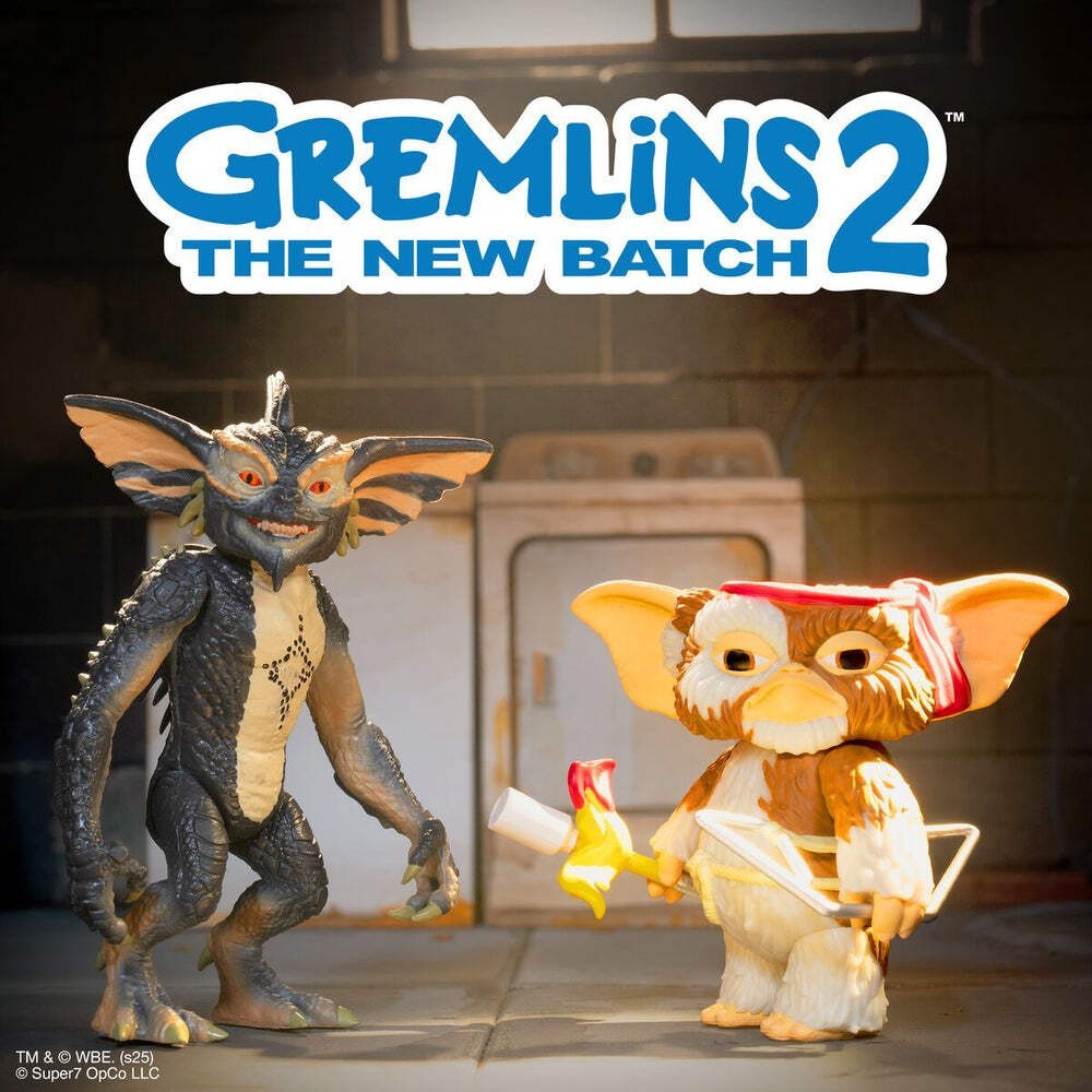 Super7 X Gremlins - Stripe (Battle Ready Character Card) Reaction Figure