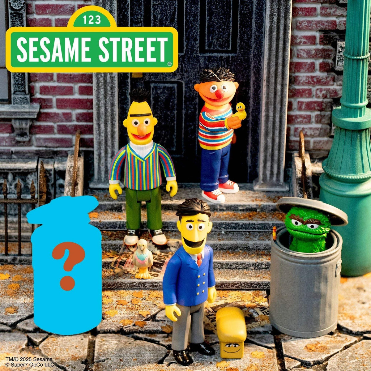 Super7 X Sesame Street - Wave 03 - Blind Box Flat
