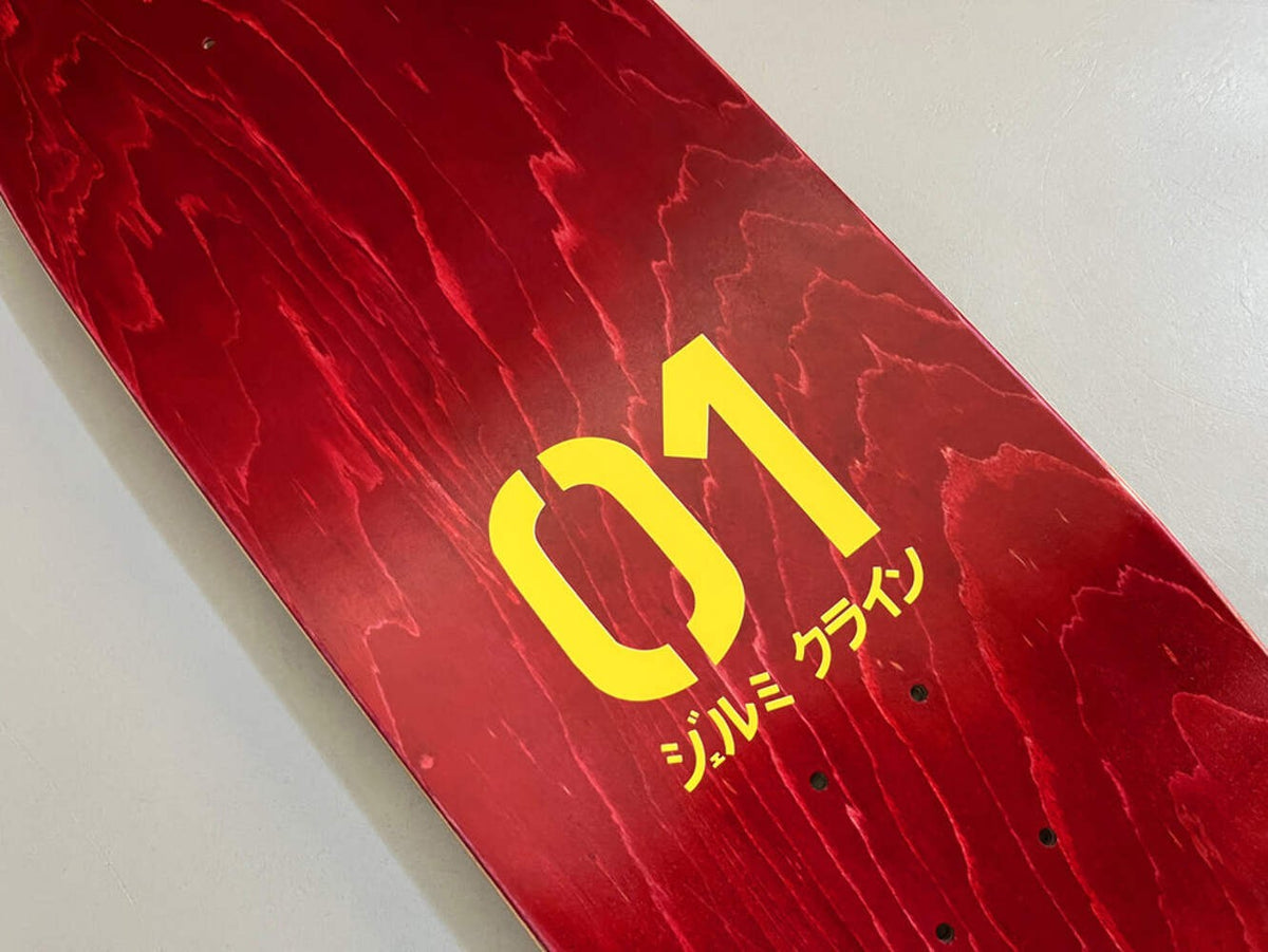 Jk Industries Hatsune Big Size Purple Stain 9.5" Skateboard Deck