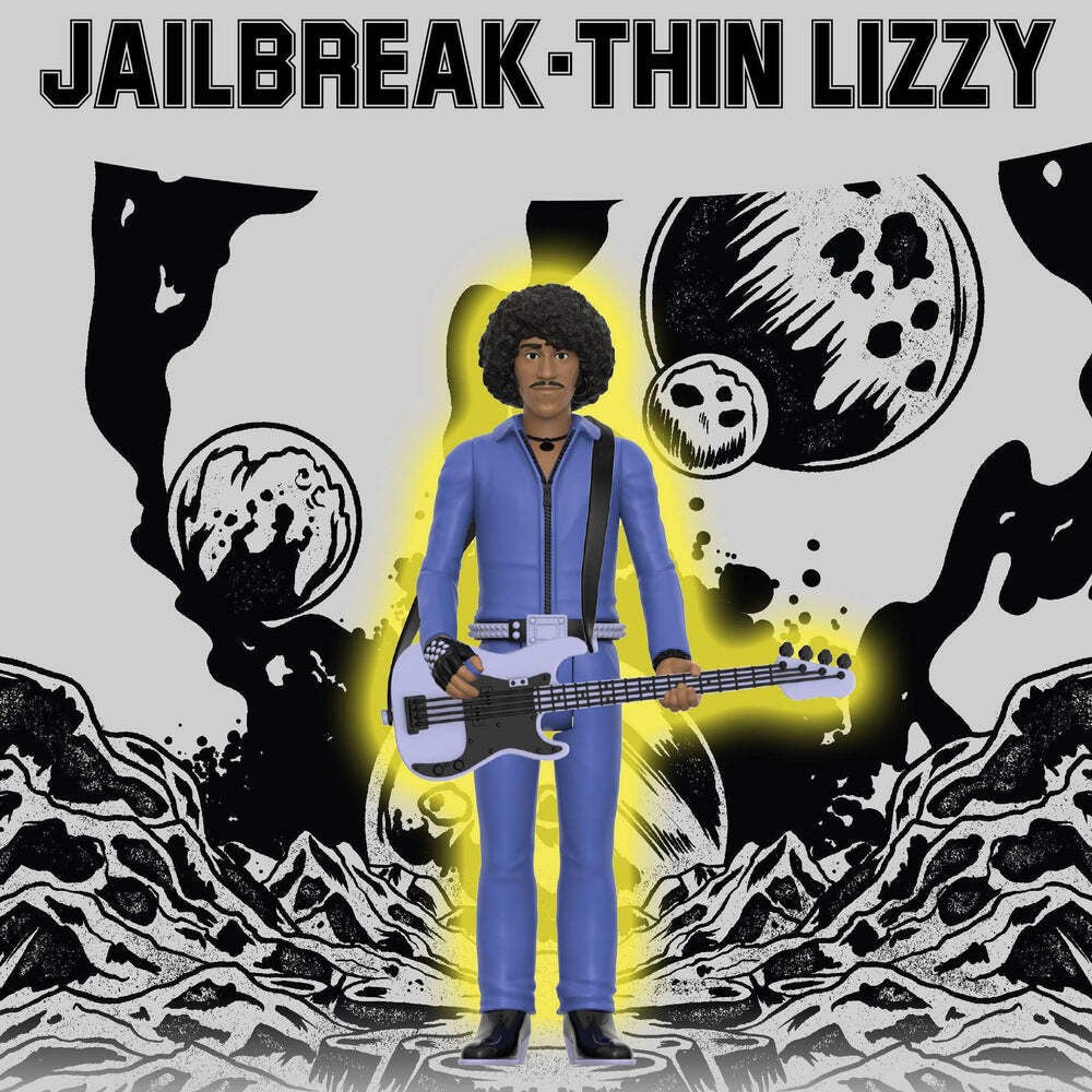 Super7 X Thin Lizzy Phil Lynott (Jailbreak) Reaction Figure