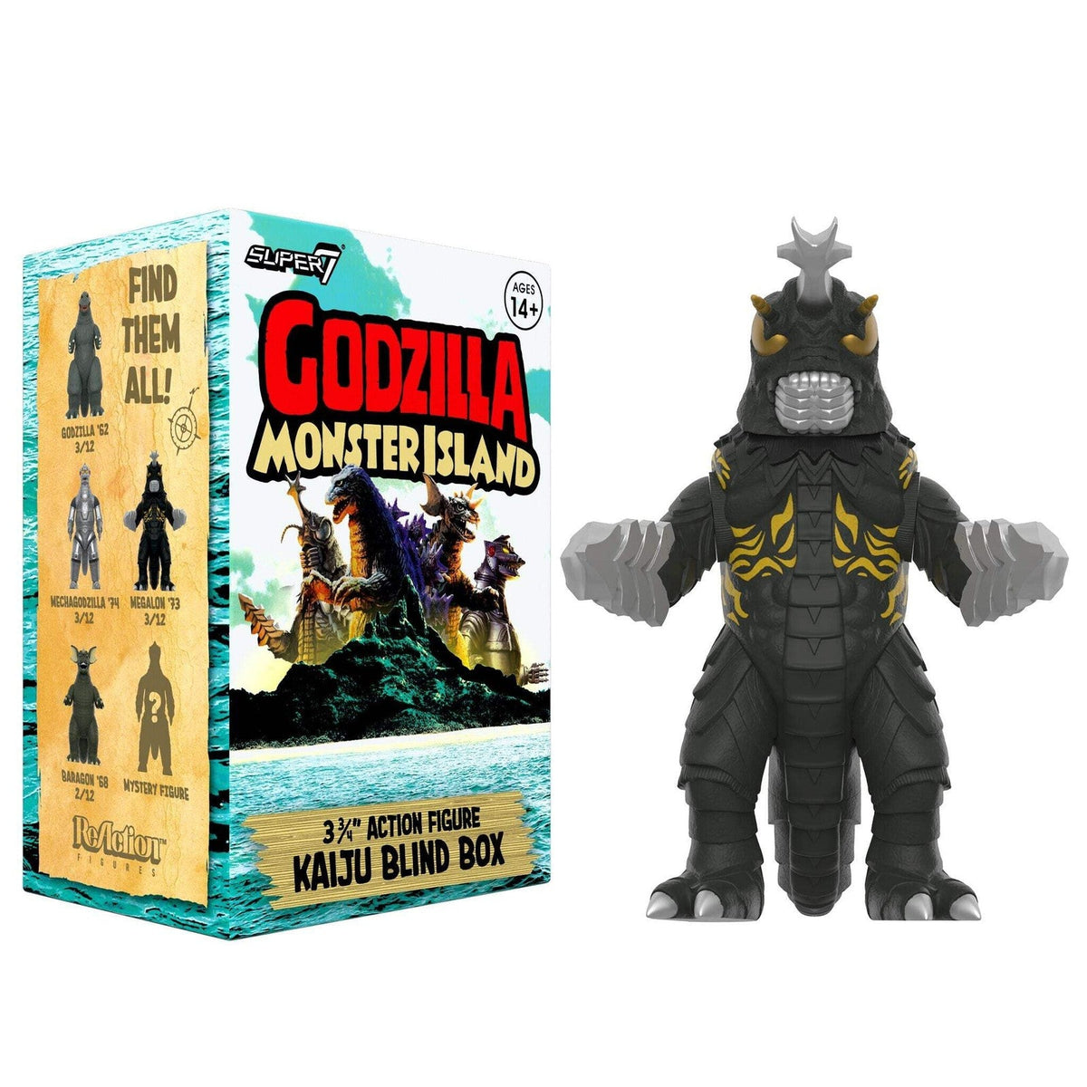 Super7 X Toho Blind Box Wave 07 (Monster Island) - Individual Blind Box