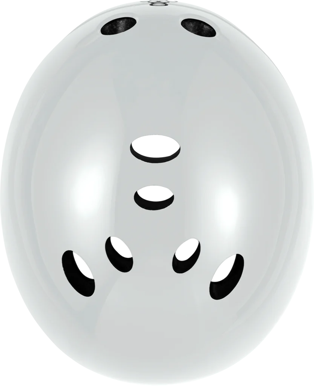 Triple Eight The Certified Sweatsaver (White Glossy) Skateboard Helmet