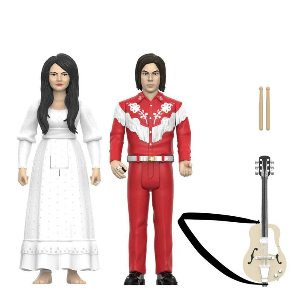 Super7 X The White Stripes (Elephant) Reaction Figures