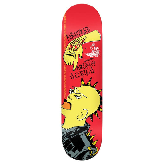 Krooked Geering Guest Punx True Fit 8.5" Skateboard Deck