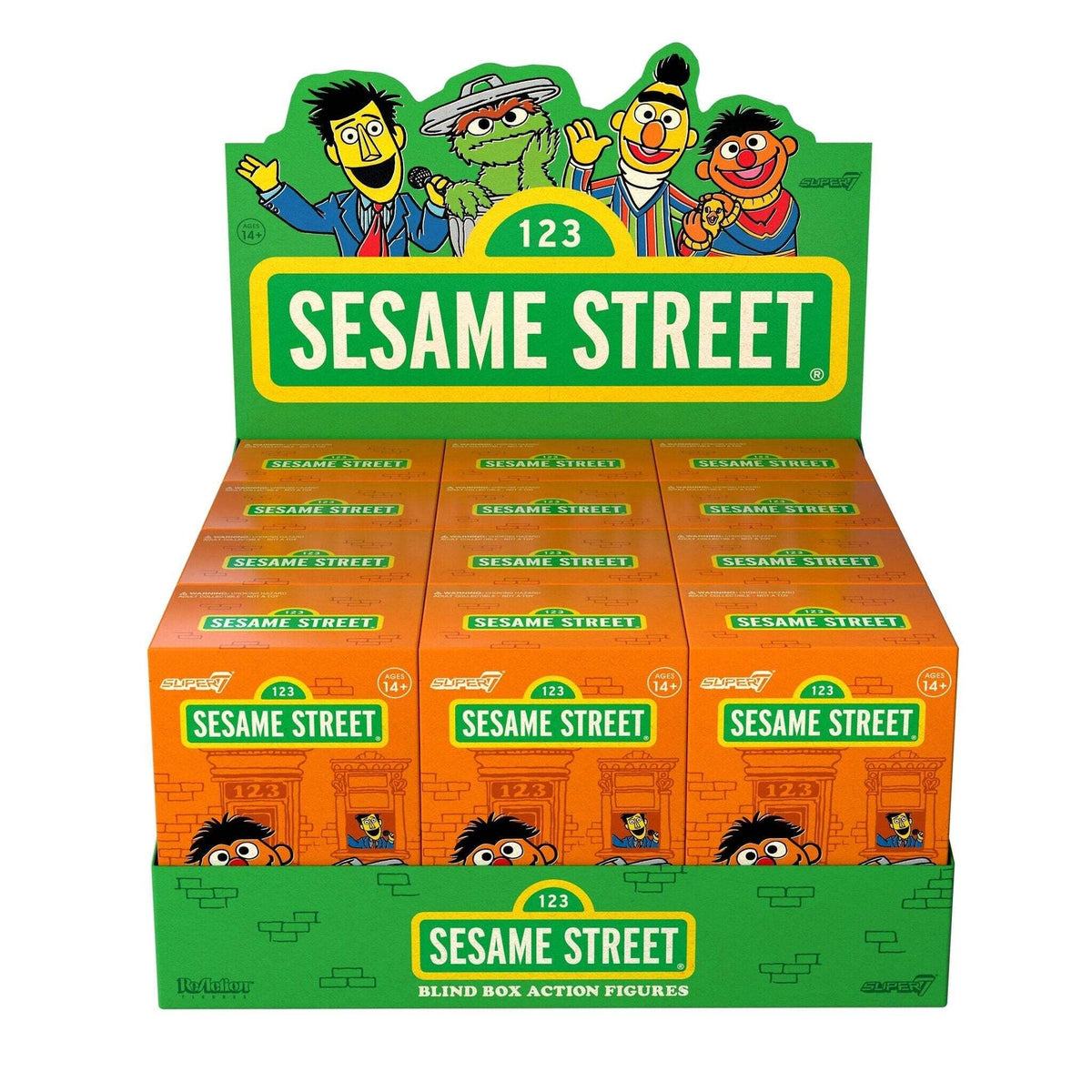 Super7 X Sesame Street - Wave 03 - Blind Box Flat