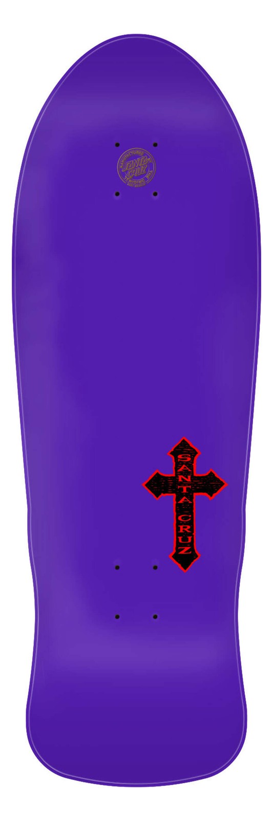Santa Cruz Corey O'Brien "Purgatory" Purple 9.85" Reissue Skateboard Deck