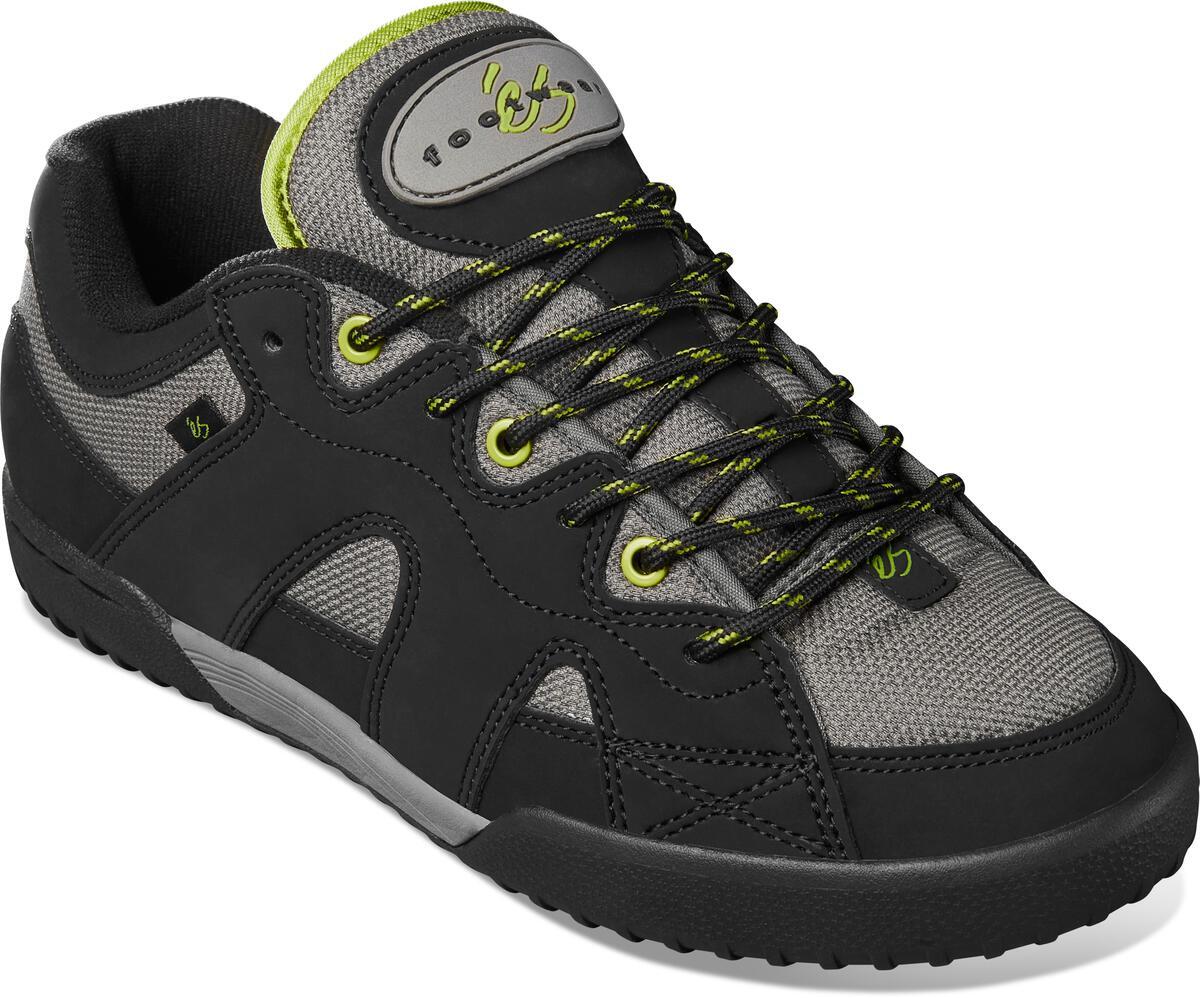 És One Nine 7 Black / Lime Skateboard Shoes