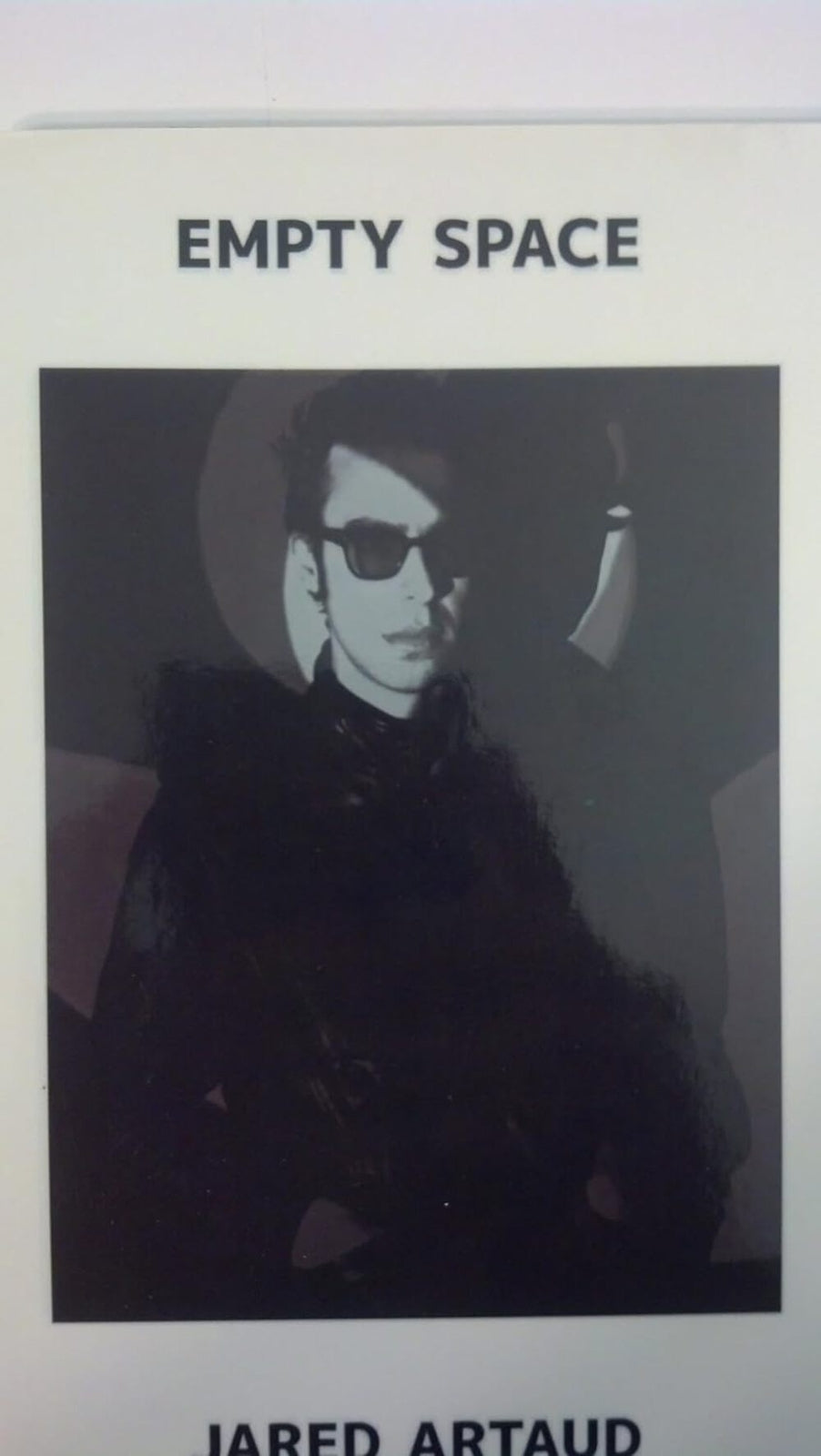 Empty Space [LTD Paperback] By Jared Artaud Of The Vacant Lots
