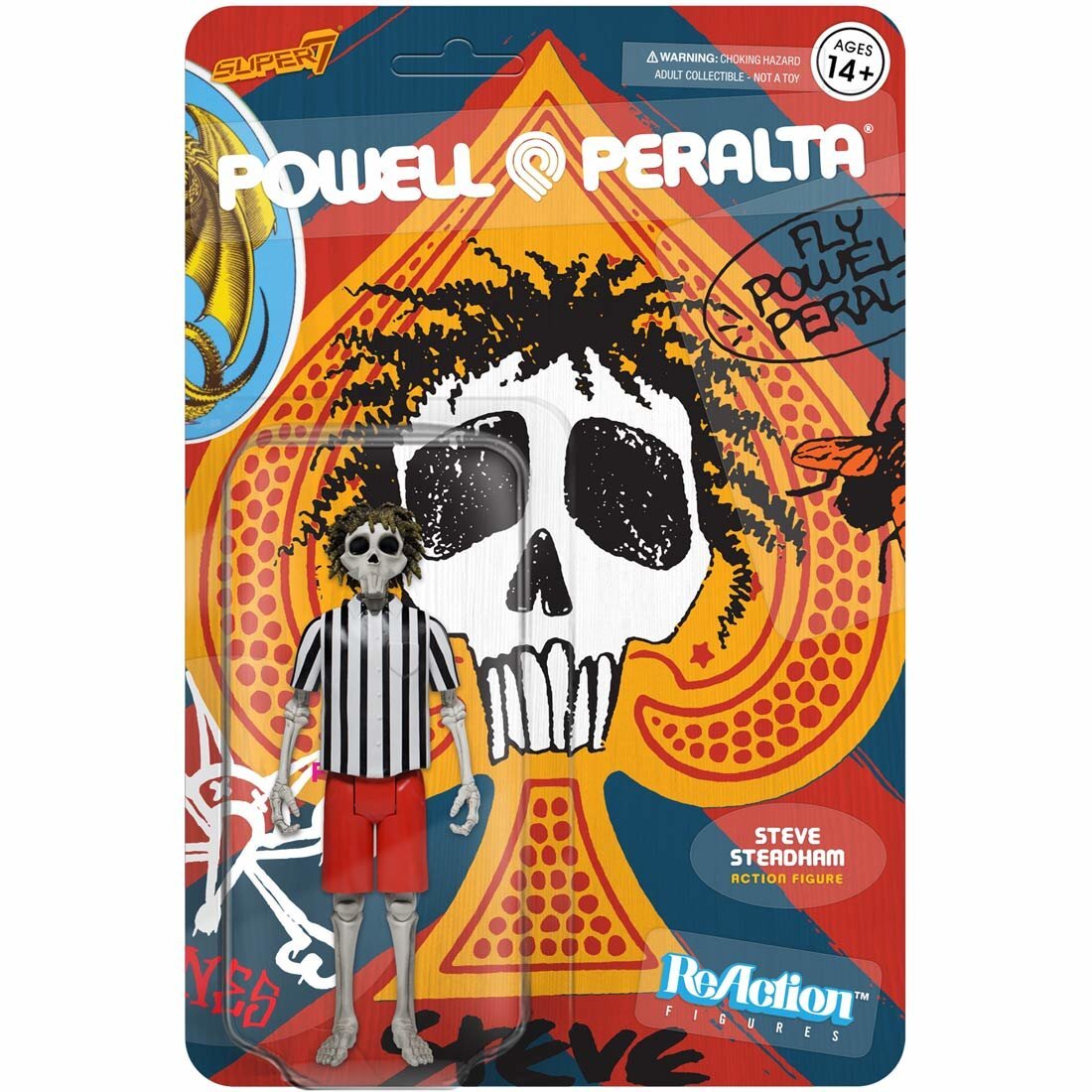 Super7 X Powell Peralta Steve Caballero, Lance Mountain, Steve Steadham & Tommy