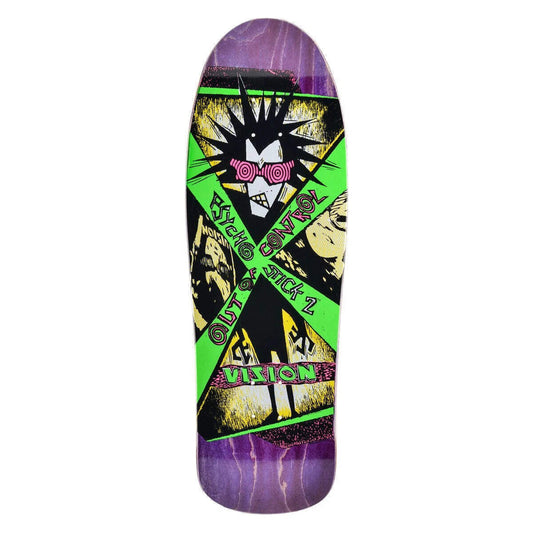 Vision Psycho Stick 2 10" Skateboard Deck