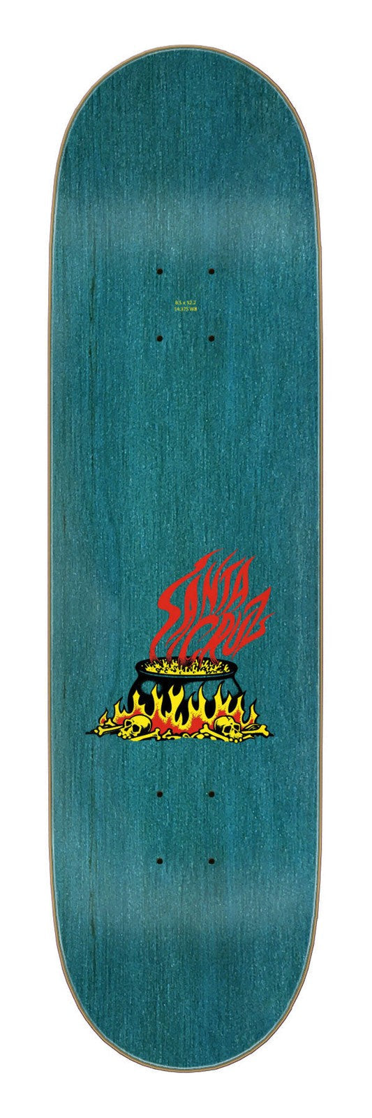 Santa Cruz Salba Voodoo Frame 8.5" Complete Skateboard