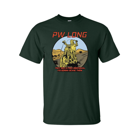P.W. Long "Easy Rider" T-Shirt Design By Brian Walsby