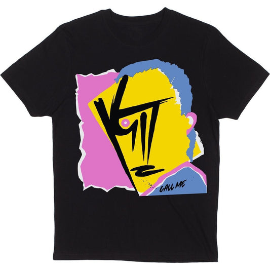 Call Me 917 "Data Xtc" Black S/S T-Shirt