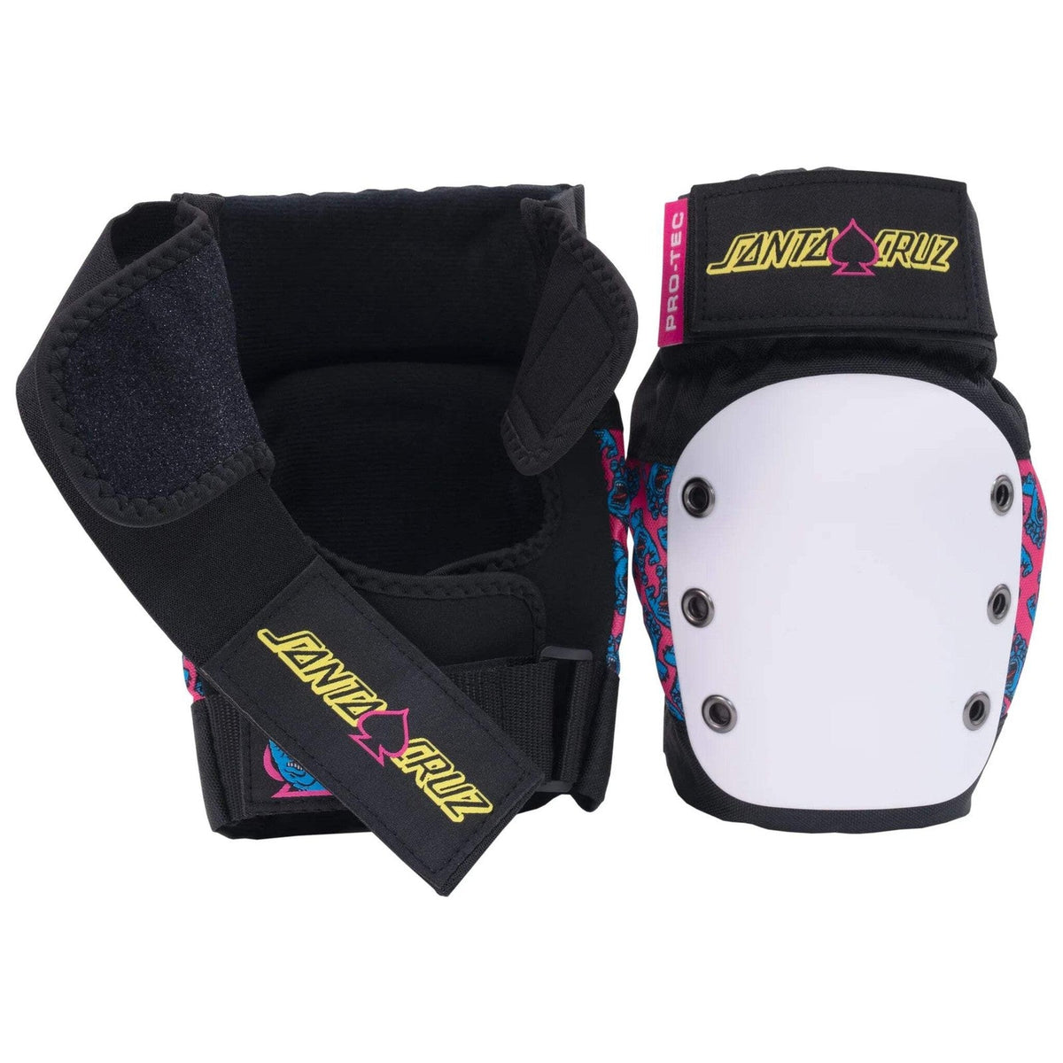 Pro-Tec X Santa Cruz Street Gear 3-Pack Pad Set