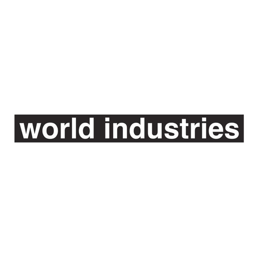 World Industries "World Logo" Sticker