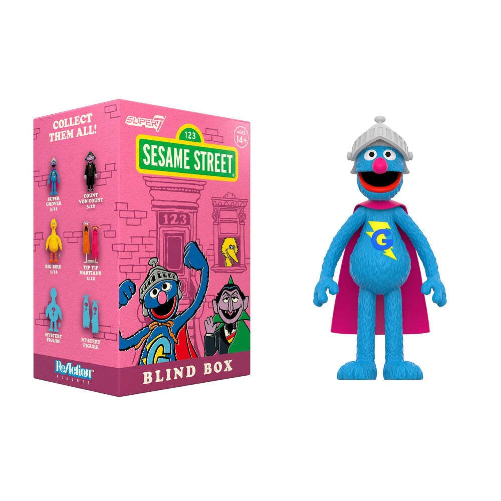 Super7 X Sesame Street - Wave 02 - Blind Box Flat
