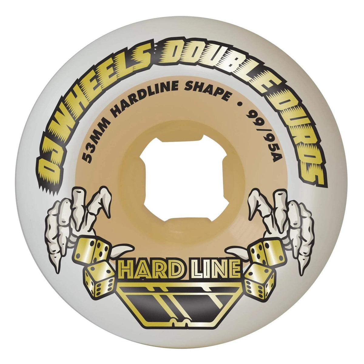 OJ Double Duro Hardline 53mm 95A/99A Skateboard Wheels