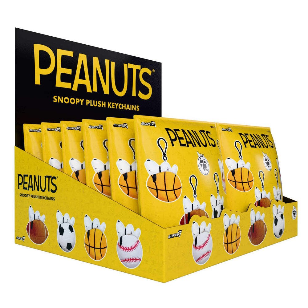 Super7 X Peanuts - Super Duper Plush Keychain - Wave 01 - Individual Blind Bag