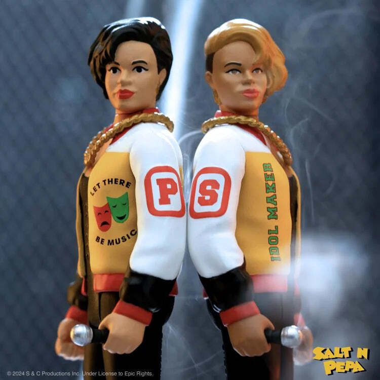 Super7 X Salt-N-Peppa Reaction Figure