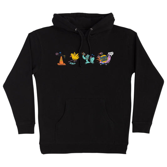 Santa Cruz X Skate Like A Girl Pullover Hooded Sweatshirt