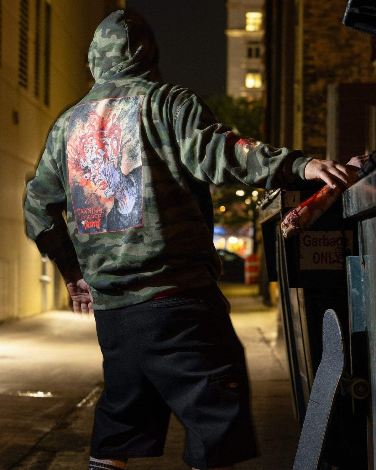 Creature X Cannibal Corpse P/O Heavyweight Hooded Sweatshirt