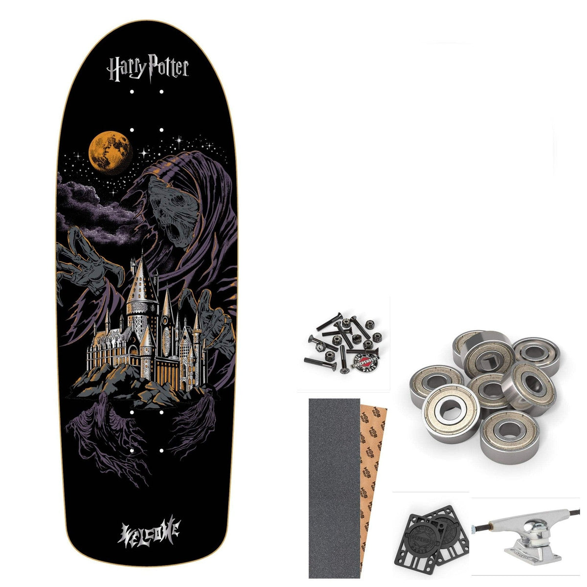 Welcome X Harry Potter Dementor On Boar 10.125" Complete Skateboard
