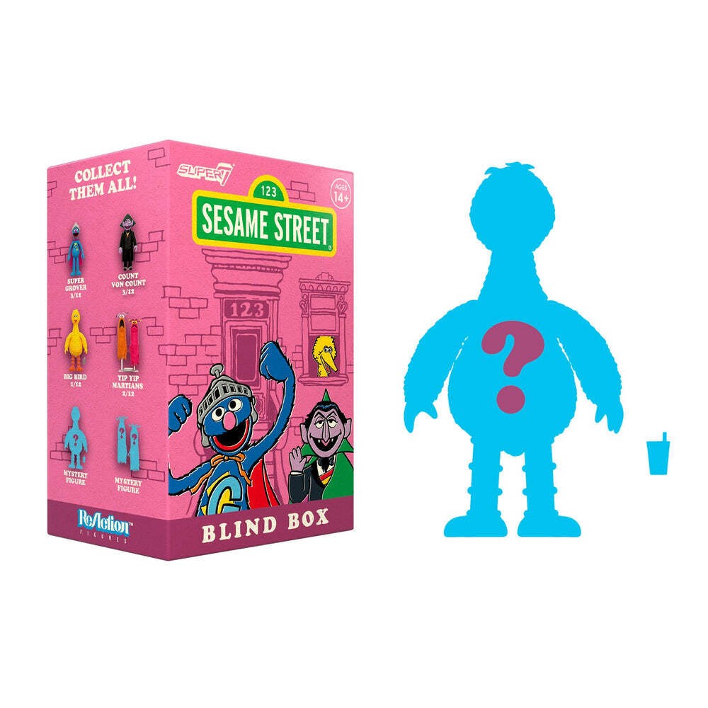 Super7 X Sesame Street - Wave 02 - Blind Box Flat