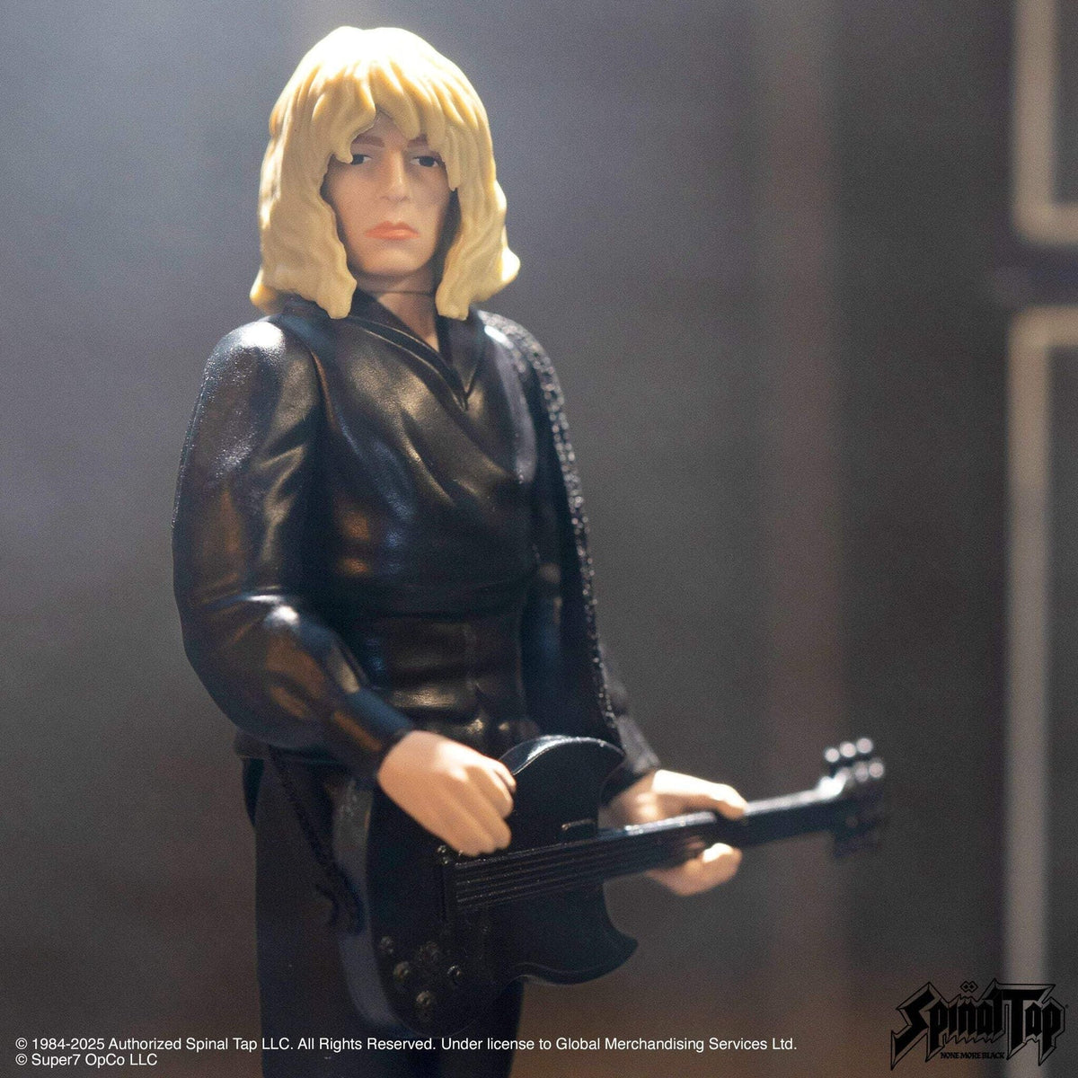 Super7 X Spinal Tap - David St. Hubbins (None More Black) - Reaction Figure