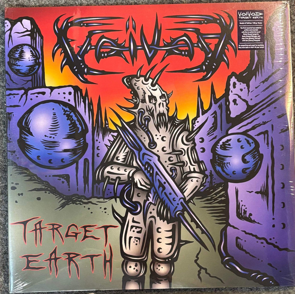VOIVOD - Target Earth [180G] 2x Vinyl LP Record