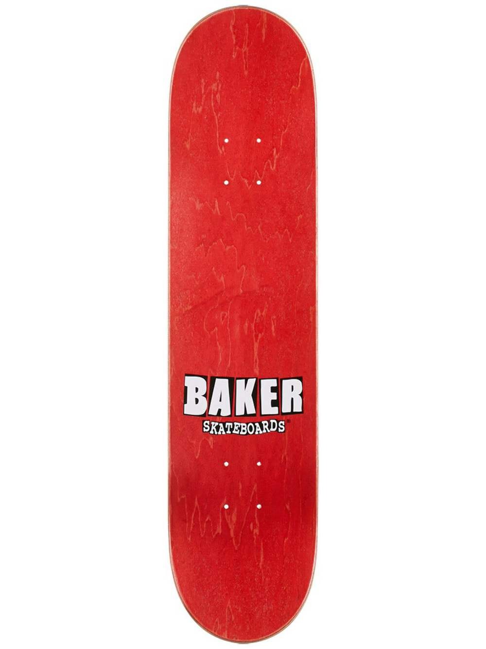 Baker Team Brand Logo White 8.6" Skateboard Deck