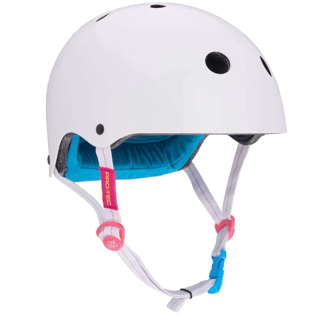 Pro-Tec X Santa Cruz Low Pro Certified Helmet (White Gloss)