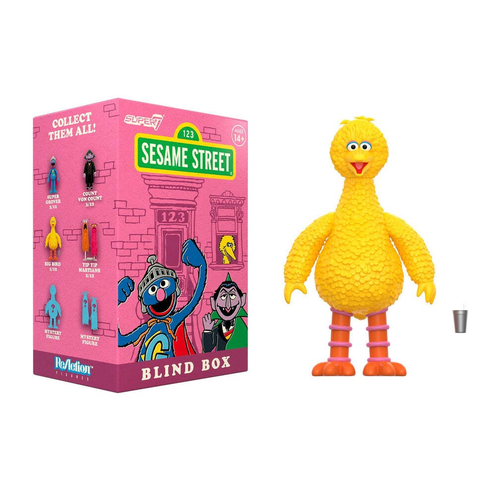 Super7 X Sesame Street - Wave 02 - Individual Blind Box Toy