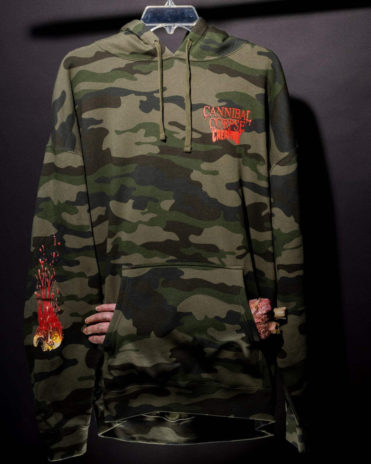 Creature X Cannibal Corpse P/O Heavyweight Hooded Sweatshirt